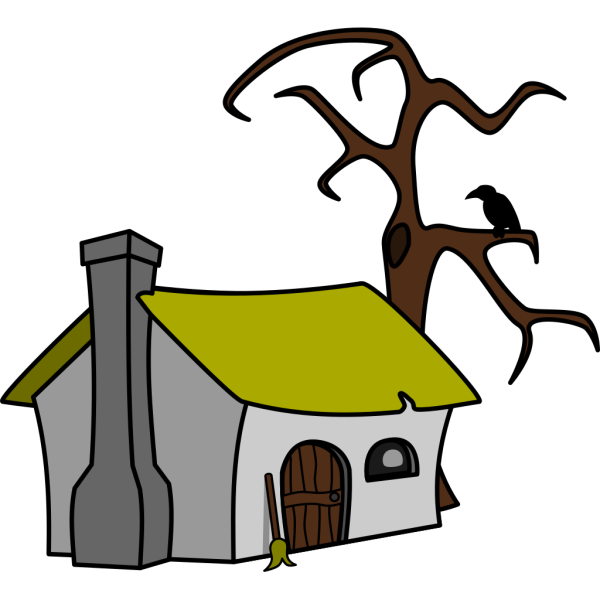 Witch Cottage PNG Clip art