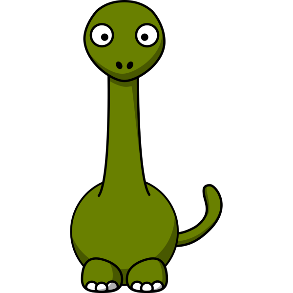 Cartoon Brontosaurus PNG Clip art