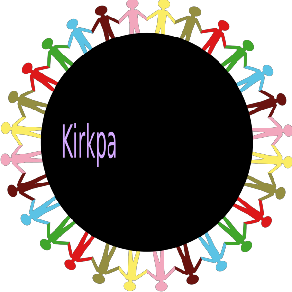 Circle Holding Hands Stick People Multi Coloured PNG images