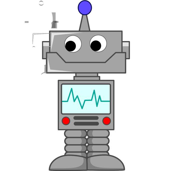 Cartoon Robot PNG Clip art