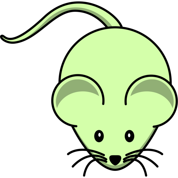 Green Mouse PNG Clip art
