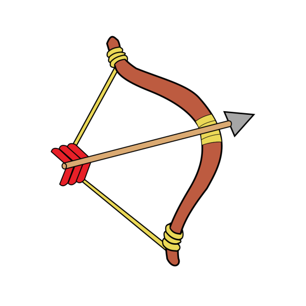 Bow And Arrow PNG Clip art
