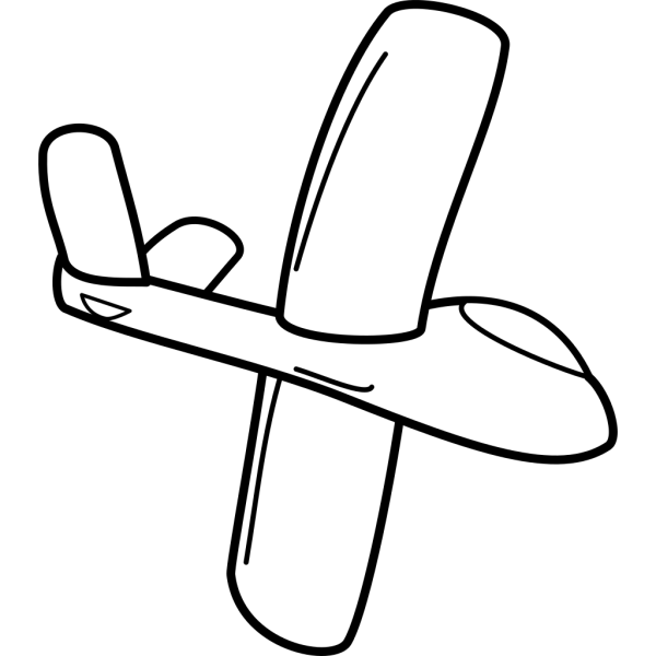 Glider Outline PNG images