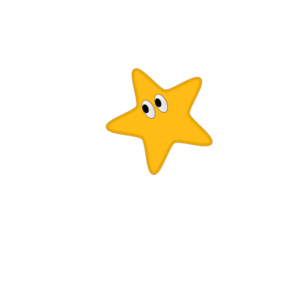 Star With Eyes PNG Clip art