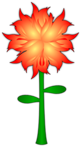 Fire Flower PNG Clip art