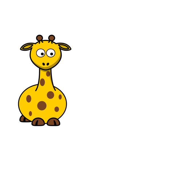 Giraffe Right PNG Clip art