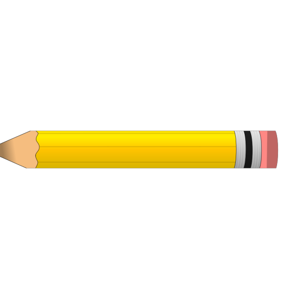Yellow Pencil PNG Clip art