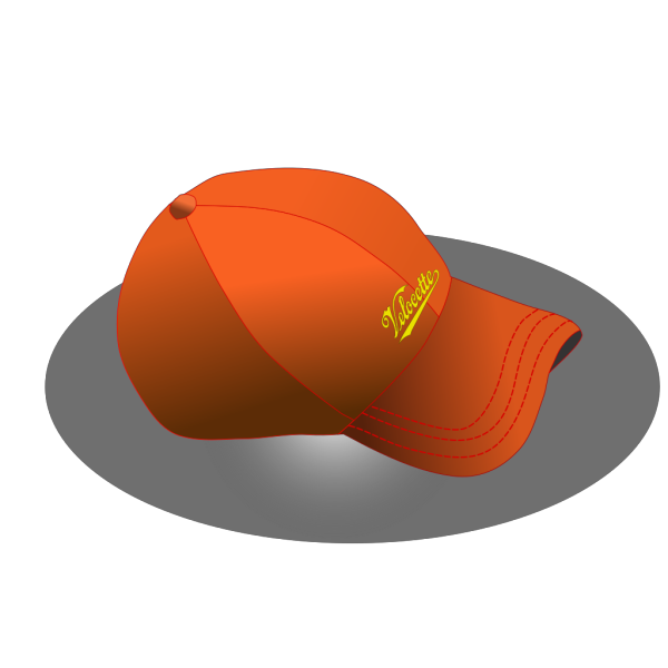 Baseball Cap (b And W) PNG Clip art