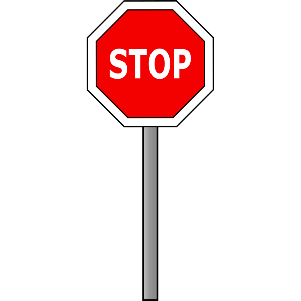 Stop Sign 2 PNG Clip art