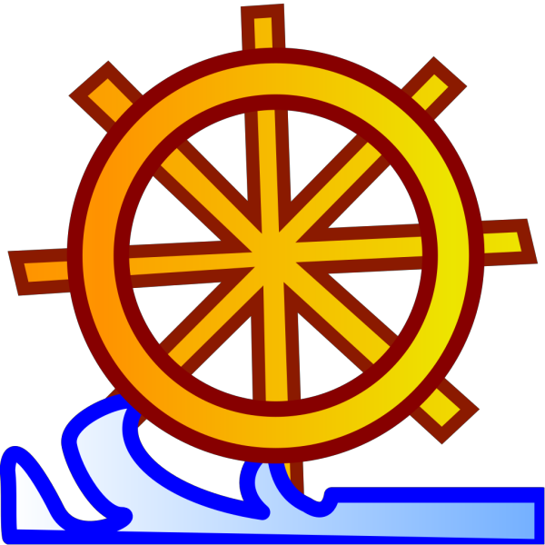 Ship Steering Wheel PNG Clip art