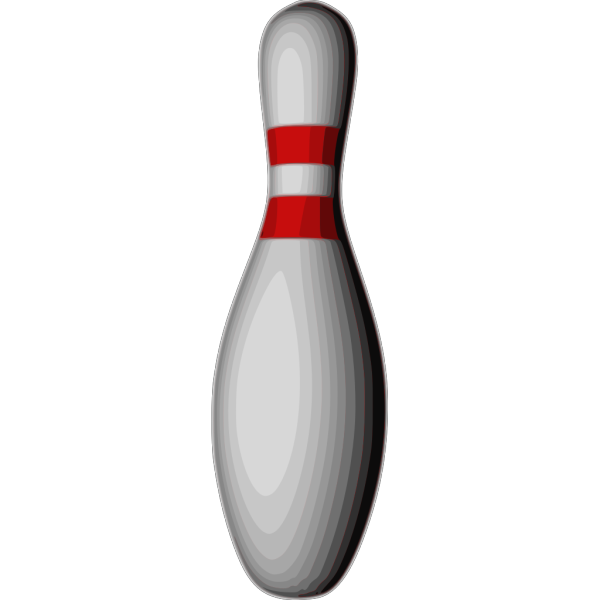 Bowling Pin Layout PNG Clip art