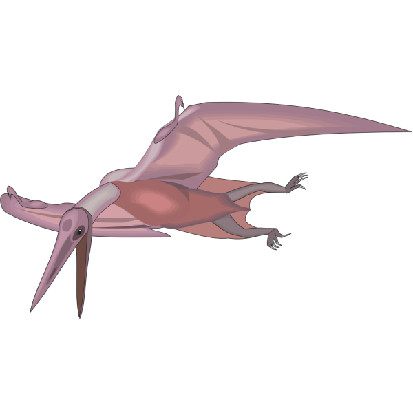 Flying Pterodactylus PNG Clip art