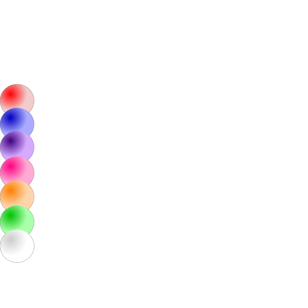 Colored Balls PNG Clip art