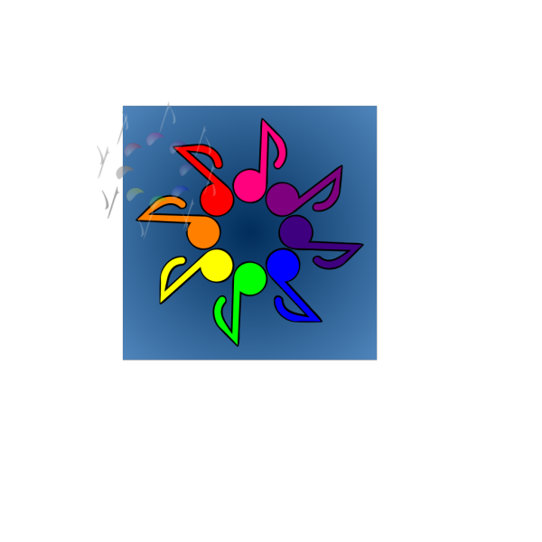 Musical Color Wheel PNG Clip art
