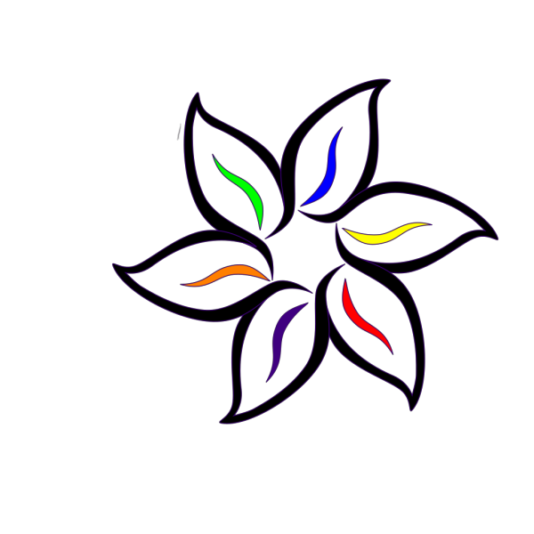 Multi-color Flower PNG Clip art