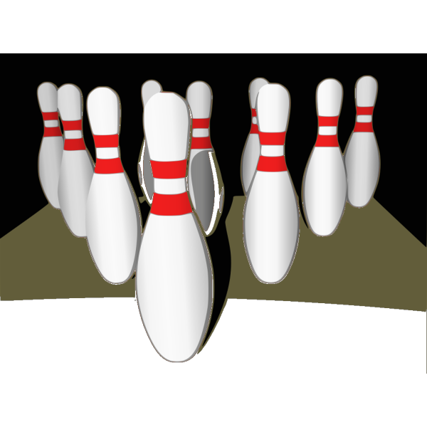 Bowling Pins PNG Clip art