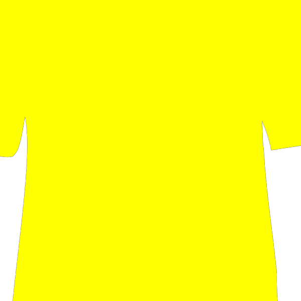 Yellow T-shirt PNG Clip art