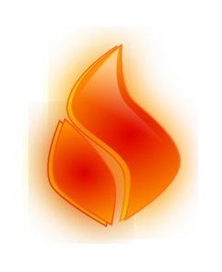 Purple Flame Logo 2 PNG Clip art