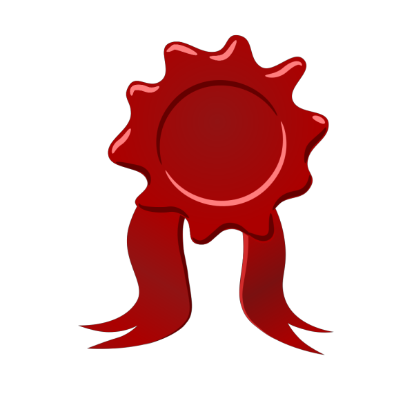 Red Wax Seal PNG Clip art