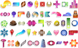 Abstract Shapes Collection PNG Clip art