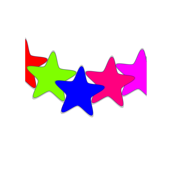 Colorful Star PNG Clip art