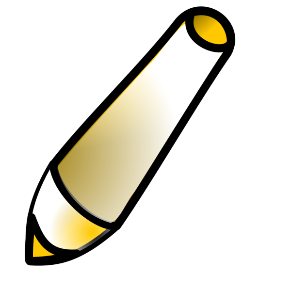 Yellow Pencil PNG Clip art