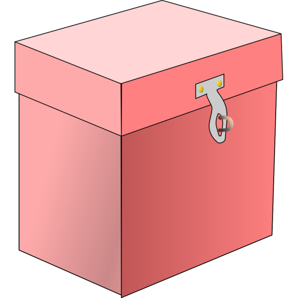 Pink Box PNG Clip art