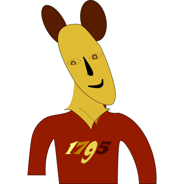 Man With Mouse Ears PNG Clip art