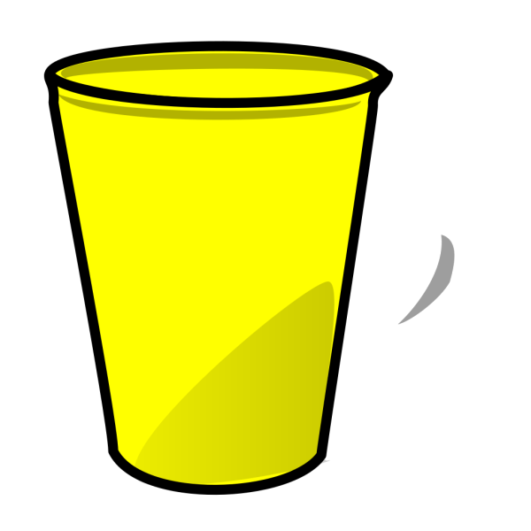 Yellow Cup PNG Clip art