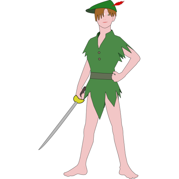 Peter Pan Color PNG images
