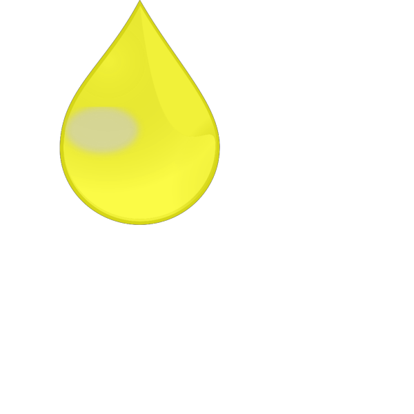 Yellow Drop PNG Clip art