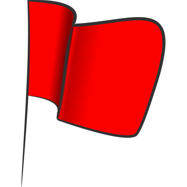 Red Flag PNG Clip art