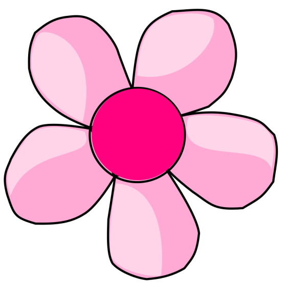 Pink Daisy PNG Clip art