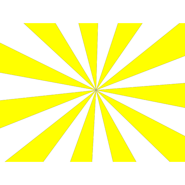 Yellow Rays 2 PNG Clip art