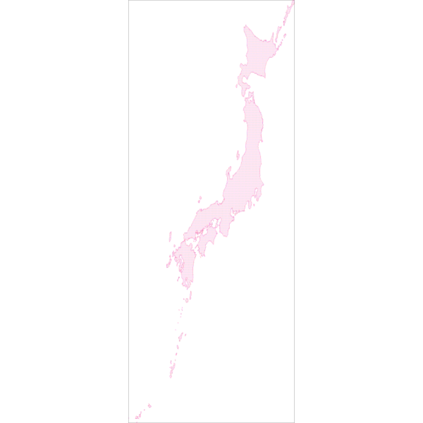 Map Of Japan Color PNG Clip art