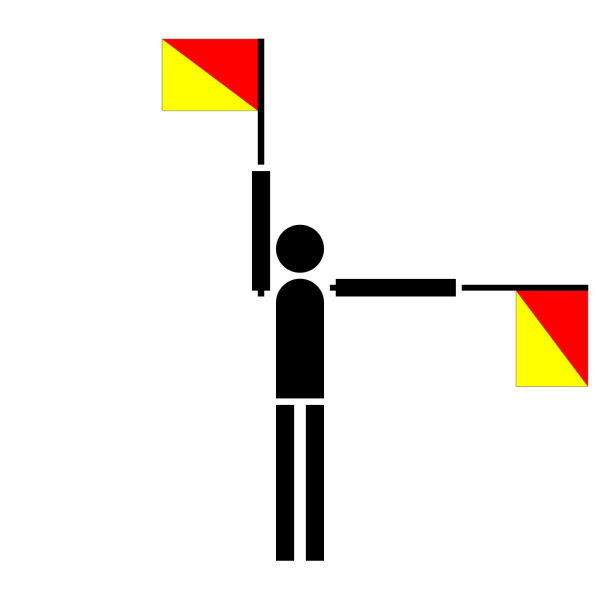 Naval Semaphore Flag J PNG Clip art