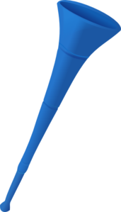 Blue Horn PNG Clip art