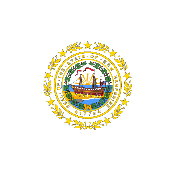 Us New Hampshire Flag PNG Clip art