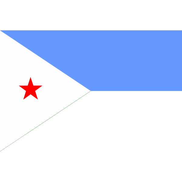 Djibouti Flag PNG Clip art