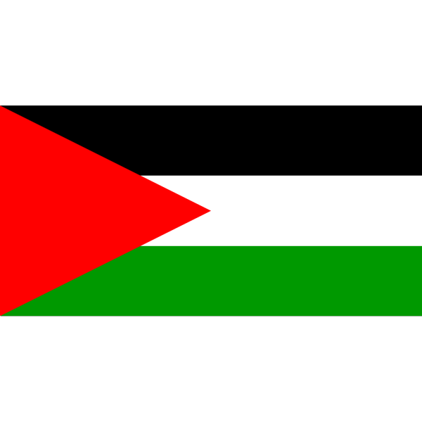 Flag Of Palestine PNG Clip art