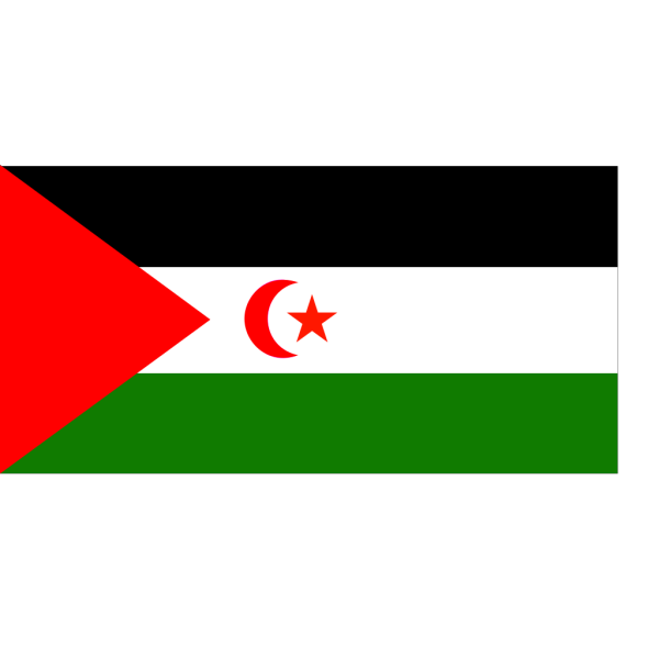 Flag Of Western Sahara PNG Clip art
