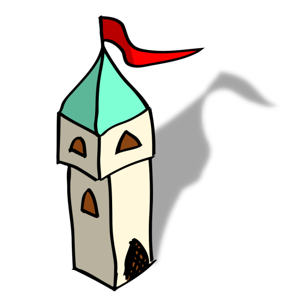 Rpg Map Tower Symbol PNG Clip art