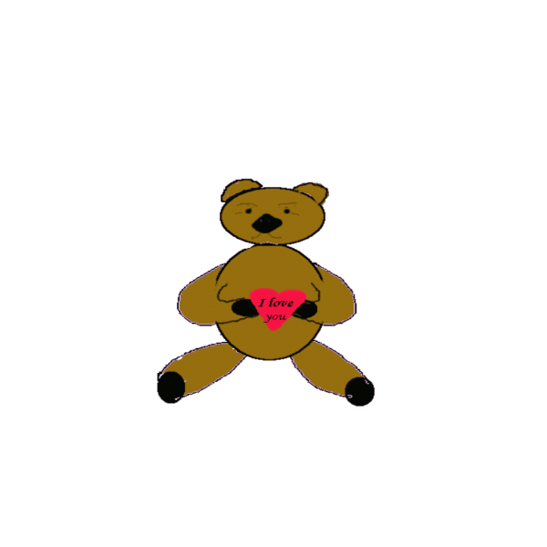 Love Bear PNG Clip art