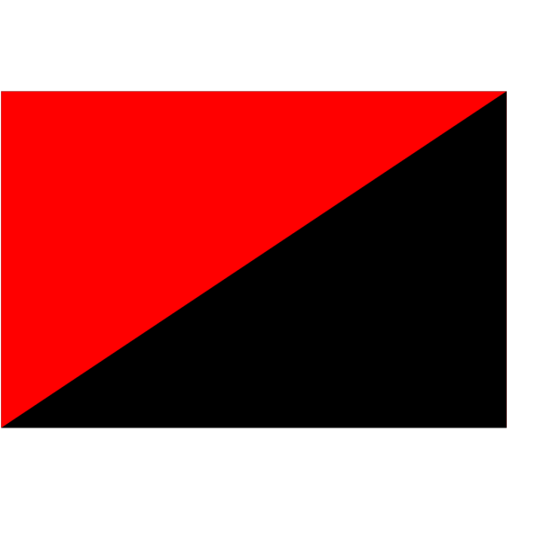 Flag Of Anarchism PNG Clip art