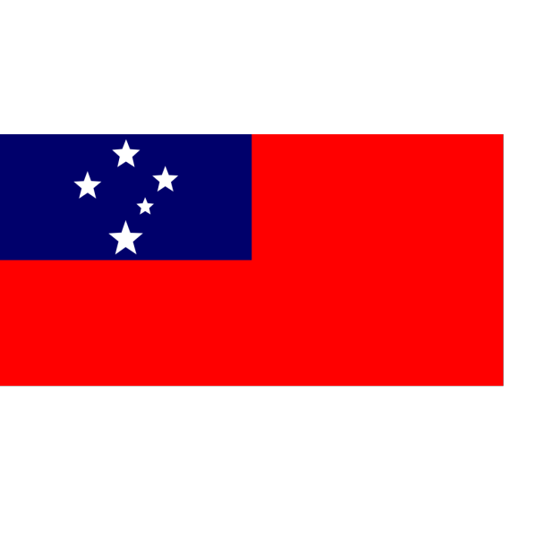 Flag Of Samoa PNG Clip art