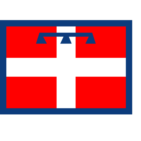 Flag Of Piedmont PNG Clip art