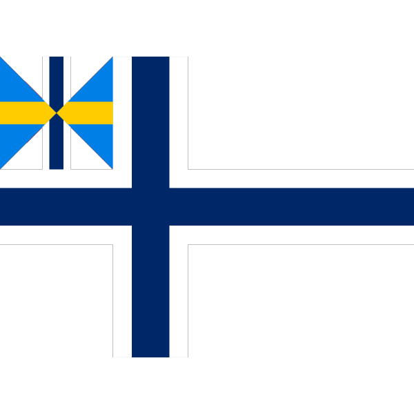 Norwegian Union Flag PNG Clip art