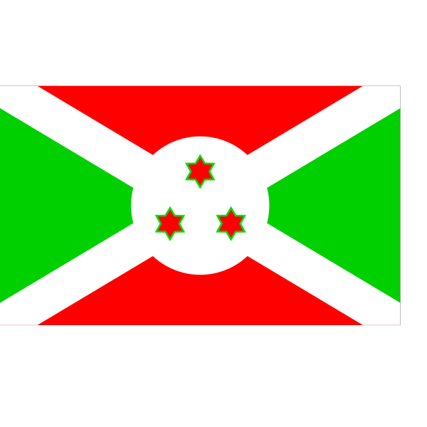 Flag Of Burundi PNG Clip art