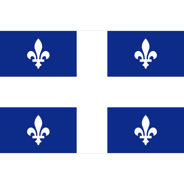 Flag Of Quebec PNG Clip art