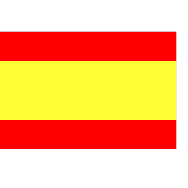 Flag Of Spain Without Coat Of Arms PNG Clip art